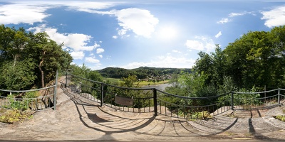 Panorama Stadt Wehlen Panoramablick